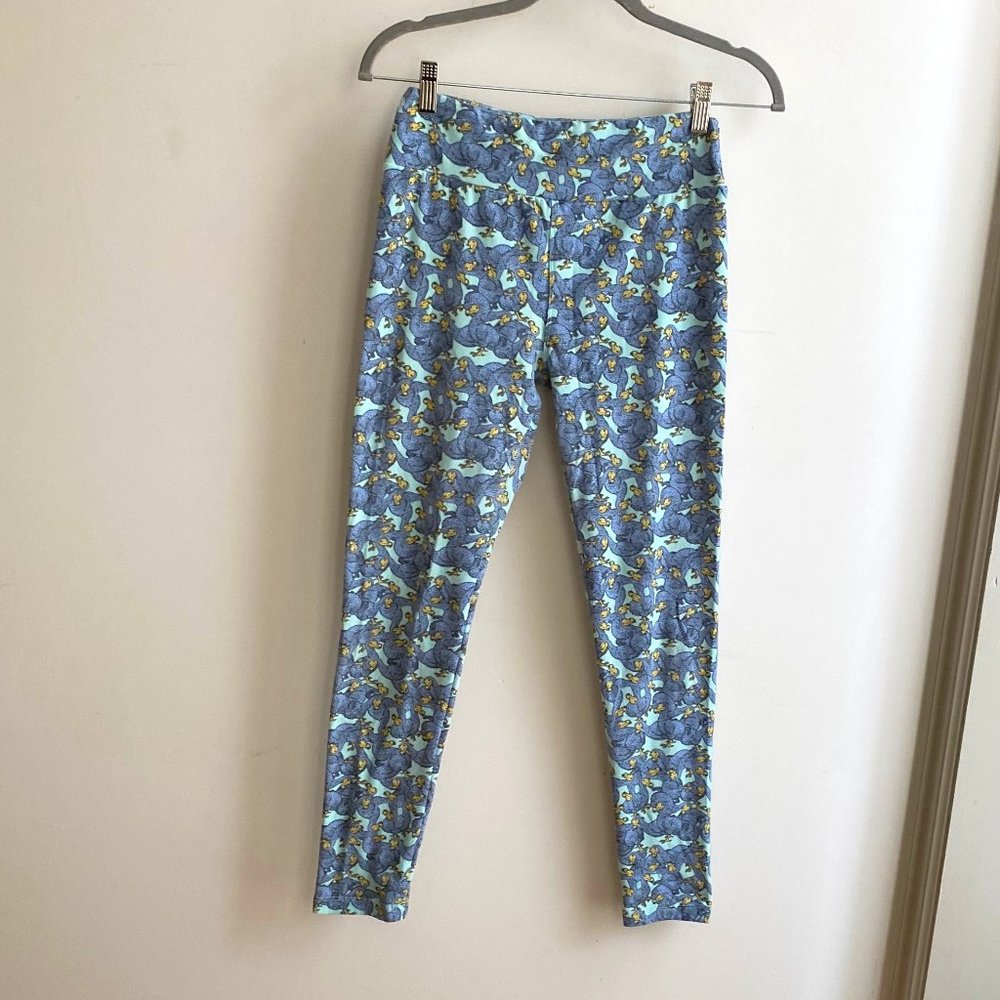 LuLaRoe Yoga Pants OSFA Rare Pattern